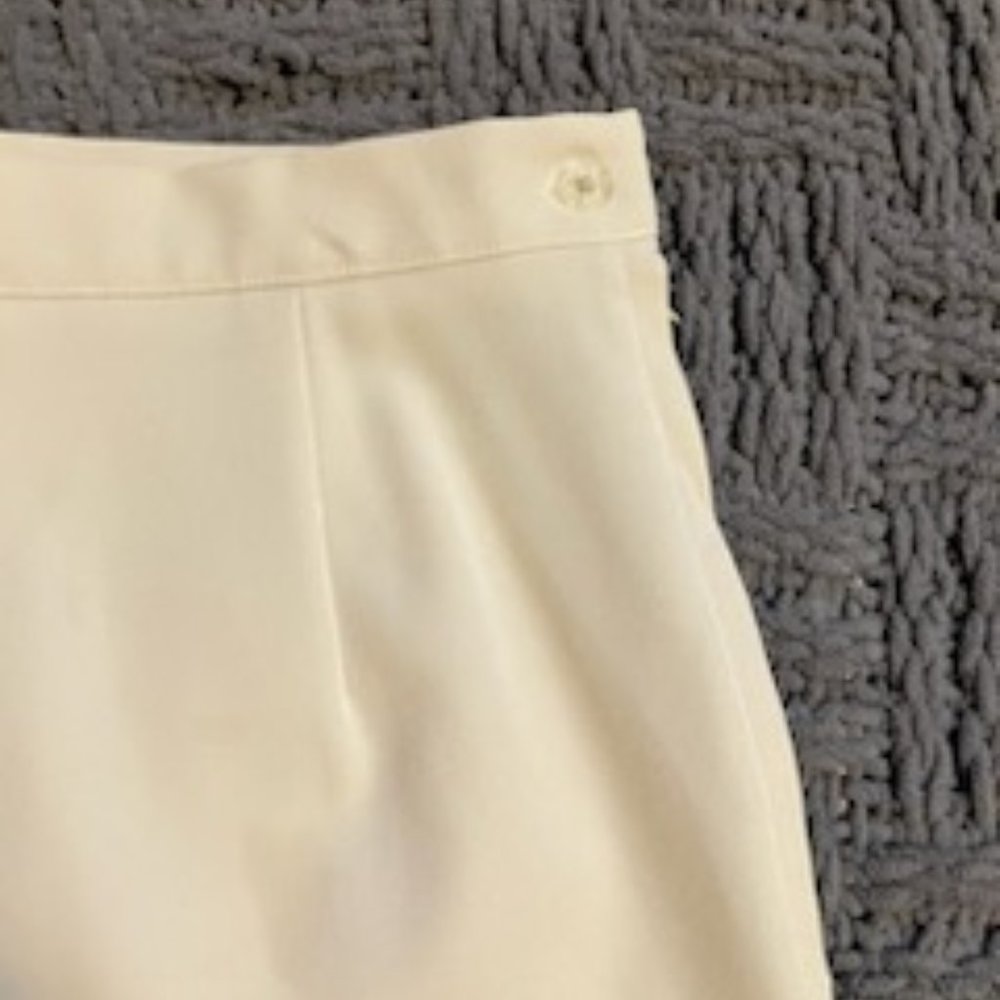 Courtenay Ivory Short-Sleeve Pantsuit - Picture 12 of 14